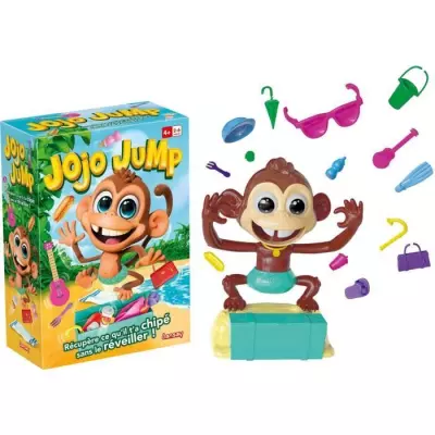 Amusez-vous en famille avec le jeu de dé Jojo Jump - LANSAY - Pour les 4 ans