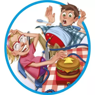 Jeu de société Burger Boom - Gonfle le ventre et fais BOOM !
