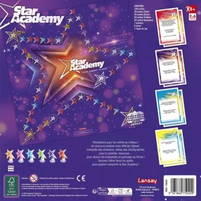 Jeu de société STAR ACADEMY - Vivez l'aventure musicale!