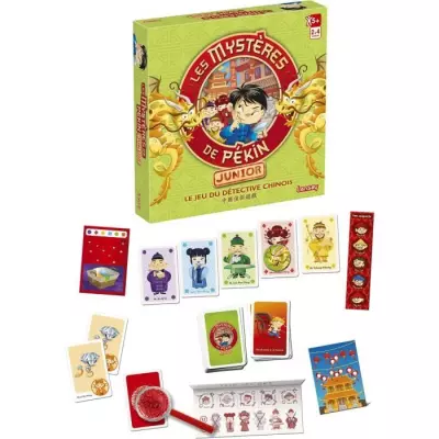 Plongez dans l'aventure avec le jeu de société Mystères de Pékin Junior