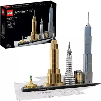 LEGO Architecture - Statue de la Liberté à Construire - 598 pièces