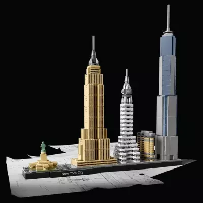 LEGO Architecture - Statue de la Liberté à Construire - 598 pièces