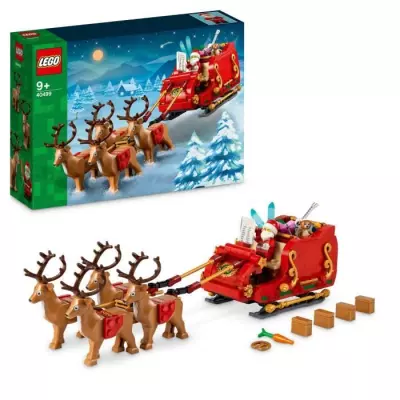 Assemblez le traîneau du Père Noël avec ce jeu LEGO - 40499!