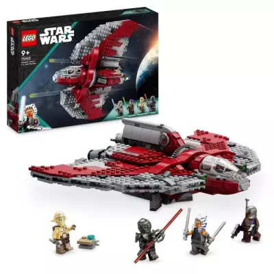 LEGO Star Wars La Navette T-6 d'Ahsoka Tano 75362 - Vaisseau Lance-Tenons