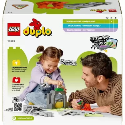LEGO DUPLO Ma ville 10425 : Rails et tunnel du train - Jouet enfant