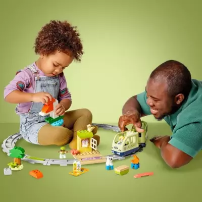 LEGO DUPLO Ma ville 10427 - Train d'aventures interactif