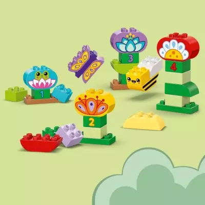 LEGO DUPLO Ma ville 10444: Jardin Créatif et Fleurs - Jeu de Construction