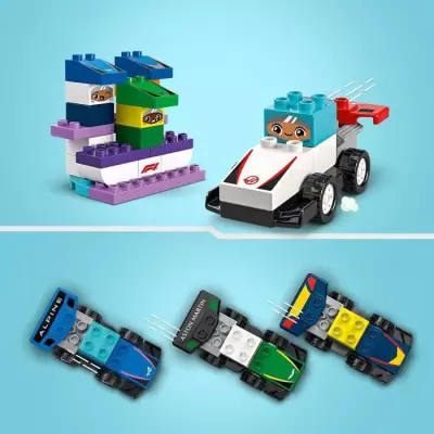 LEGO DUPLO Ma ville 10445 Voitures de course et pilotes d'une écurie de F1