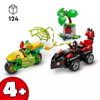 Course-poursuite en dino-véhicules avec Spin et Electro - LEGO Marvel