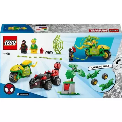 Course-poursuite en dino-véhicules avec Spin et Electro - LEGO Marvel