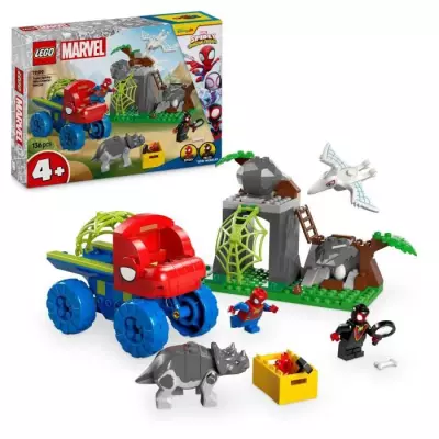 LEGO Marvel 11199: Sauvetage de l'équipe Spidey en dino-véhicule - JEU DE CONSTRUCTION