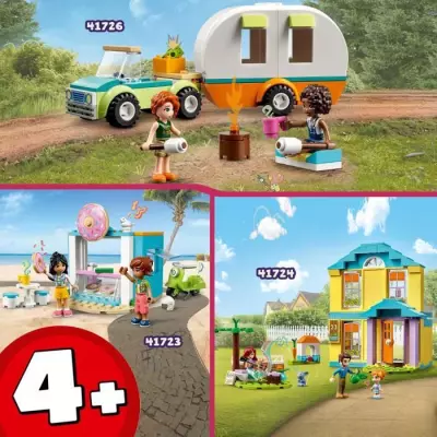 Découvrez la Maison de Paisley LEGO Friends 41724 - Idéal pour Enfants de 4 Ans!