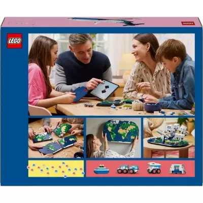 Découvrez le LEGO Family 41838 Souvenirs de Voyages avec Carte du Monde Découvrez le LEGO Family 41838 Souvenirs de Voyages avec Carte du Monde