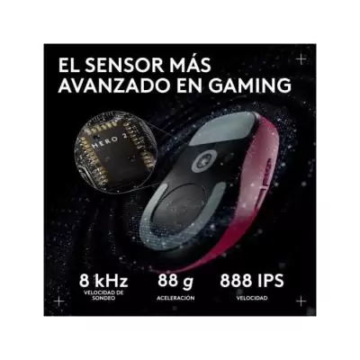 Souris - Sans fil - Logitech G - PRO X Superlight 2c - Rose