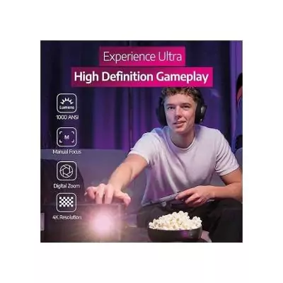 Vidéoprojecteur - PHILIPS - Gamepix 900 - 4K UHD - 1 000 lumens ANSI - LED - 120 Vidéoprojecteur - PHILIPS - Gamepix 900 - 4K UHD - 1 000 lumens ANSI - LED - 120