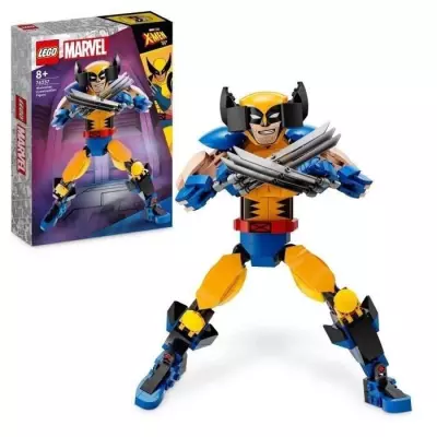Figurine de Wolverine avec Griffes LEGO Marvel 76257 - Jouet de Construction X-Men