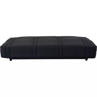 Banquette clic clac 3 places Noir - Style contemporain - LENA