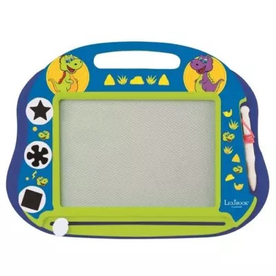 Ardoise Magnétique Enfant Dinosaure Multicolore - Effaçable & Amusant