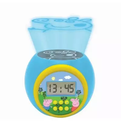 Réveil projecteur Peppa Pig - Pour enfant joyeux !