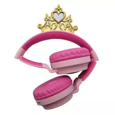 Casque enfant LEXIBOOK Disney Princesses Bluetooth 5.0 - Couronne lumineuse