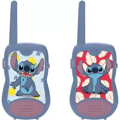 Talkies-Walkies Disney Stitch - Portée 200m - Bleu - Jouet Fun