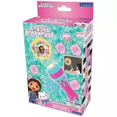 Projecteur à histoires et lampe torche Gabby et la Maison Magique - Accessoire de jeu pour enfants