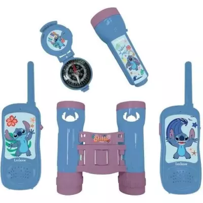 Kit d'aventurier avec talkies-walkies Stitch - Dimensions compactes 