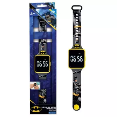 Montre LED connectée Batman - Bracelet ajustable