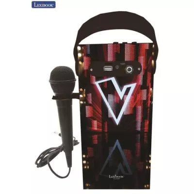 Enceinte Bluetooth Portable The Voice avec Effets Lumineux