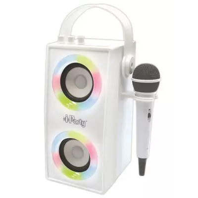 Enceinte Karaoké Enfant - LEXIBOOK - iParty - Effets Lumineux