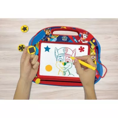 Ardoise magique Pat' Patrouille A5 avec accessoires - Dessiner en couleurs
