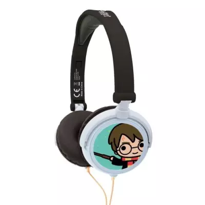 Casque stéréo pliable Harry Potter enfant - Limitation volume 