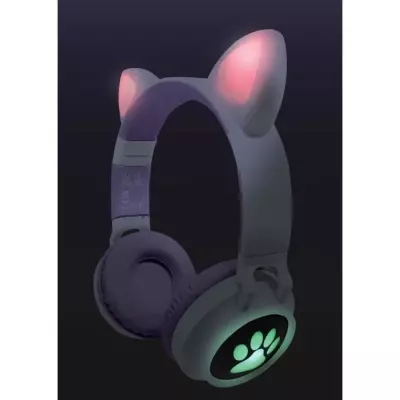 Casque audio 2-en-1 oreilles de chat LEXIBOOK - Rose - Enfants 4 ans