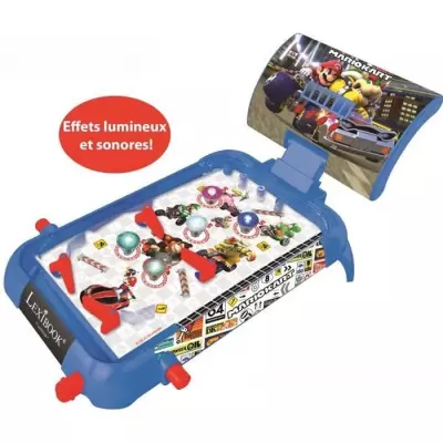 Jeux de Flipper Électronique MARIO KART - Effets lumineux et sonores