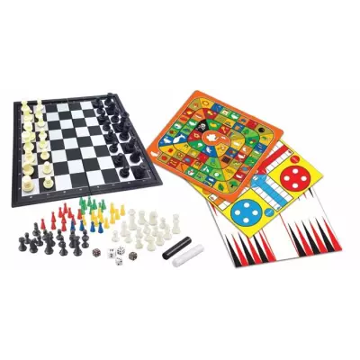 Jeux de société magnétiques - Coffret 8 jeux en 1, De 2 à 6 joueurs