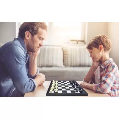 Jeux de société magnétiques - Coffret 8 jeux en 1, De 2 à 6 joueurs
