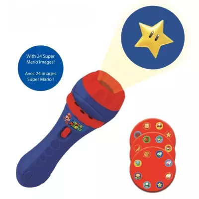 Projecteur à histoires Super Mario - Lampe torche - 3 ans et plus