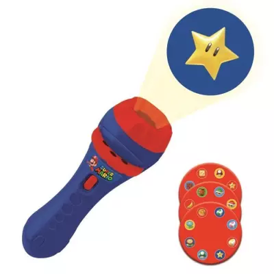 Projecteur à histoires Super Mario - Lampe torche - 3 ans et plus