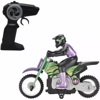 Moto Crosslander LEXIBOOK - Cascade extrême avec effets lumineux