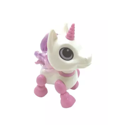 Robot Licorne Power Unicorn Mini - Effets Lumineux et Sonores - Contrôle par Claquement de Main