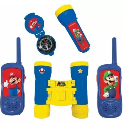 Lexibook - Kit d'aventurier Super Mario pour explorateurs en herbe