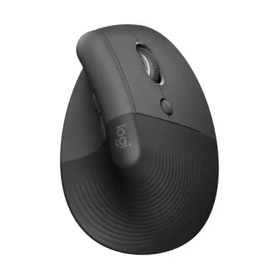 Souris ergonomique sans fil Logitech Lift pour droitier - Graphite