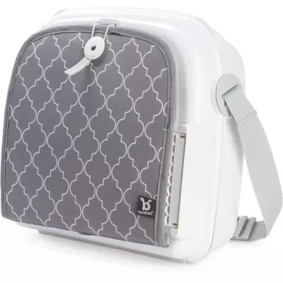 Réhausseur bébé portable et sécurisé - BENBAT - Gris