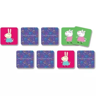 Collection de jeux éducatifs Peppa Pig - Jeux d'apprentissage LISCIANI