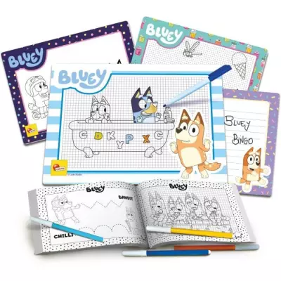 Kit complet d'apprentissage du dessin Bluey - Ecole de dessin - LISCIANI