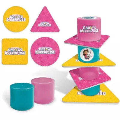 Collection éducative LISCIANI - Gabby's Dollhouse - Jeux variés - Maison de poupée