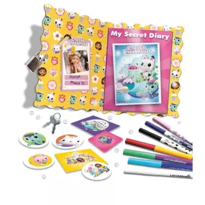 Journal secret Gabby's Dollhouse - Personnalisation créative