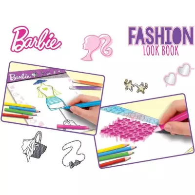 Cahier de croquis mode Barbie - Livret de création stylisme fashion - LISCIANI
