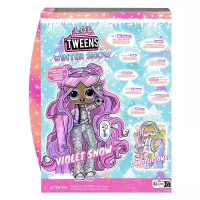 Poupée L.O.L. Surprise Tweens Winter Snow - Violet Snow - 4 ans
