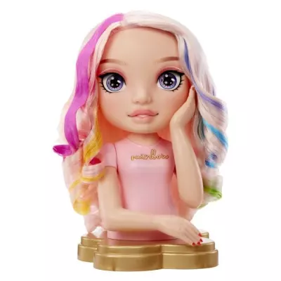 Tête à coiffer Bella Rainbow High - Coloration ongles et cheveux